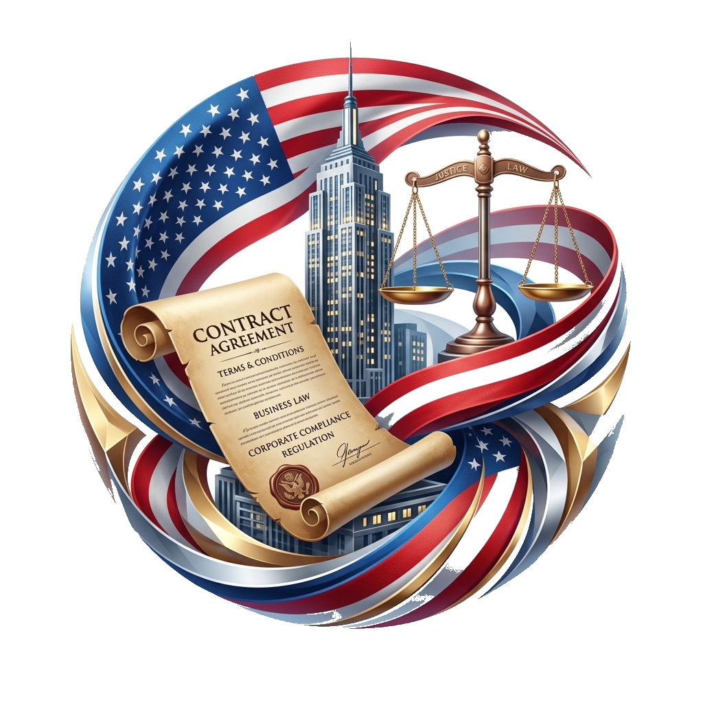 Business Law US Flag Hero Graphic